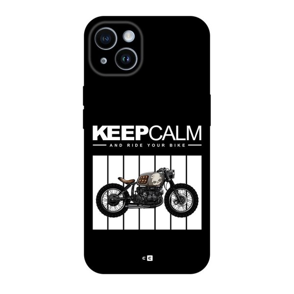 Keeps Calm Back Case for iPhone 14